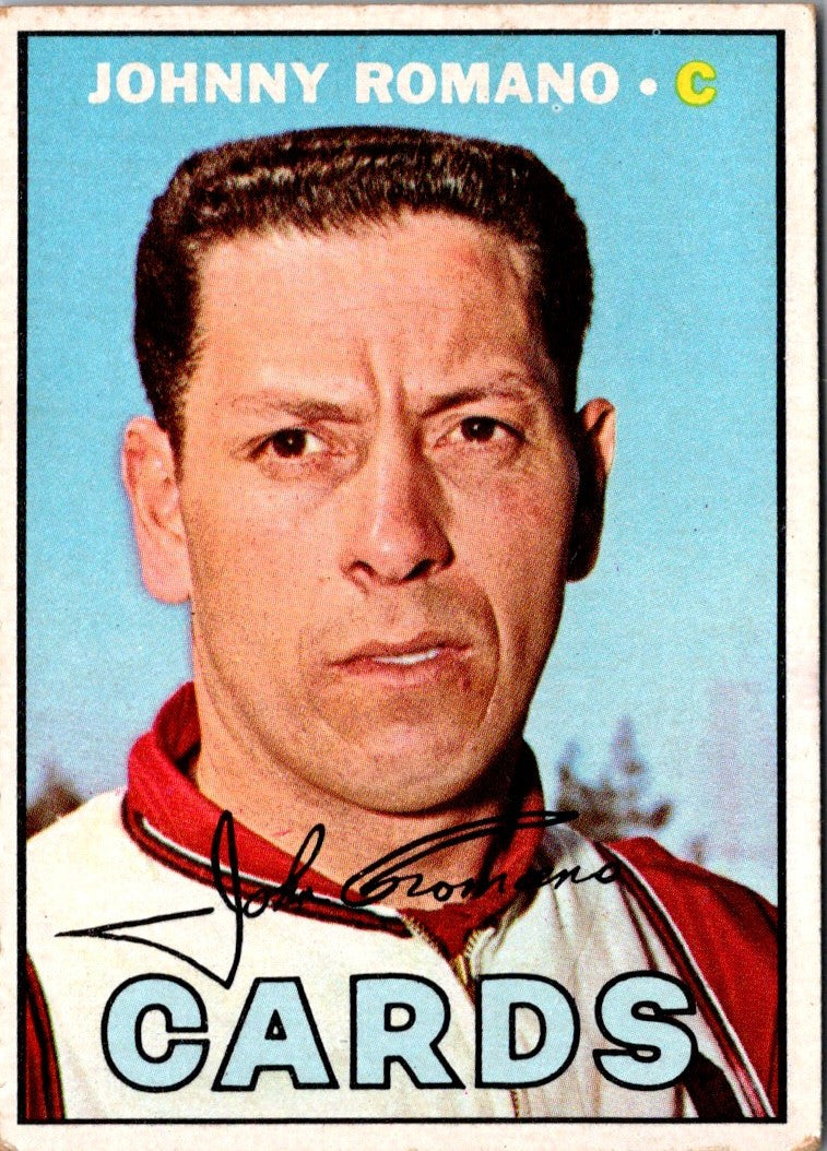 1967 Topps Johnny Romano
