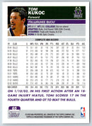 2003 Topps Toni Kukoc