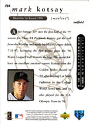 1998 Upper Deck Mark Kotsay