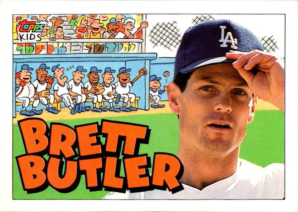 1992 Topps Fun Brett Butler #1