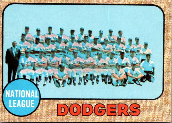 1968 Topps Dodgers #168 VG-EX