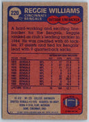 2011 Topps Football Reggie Williams