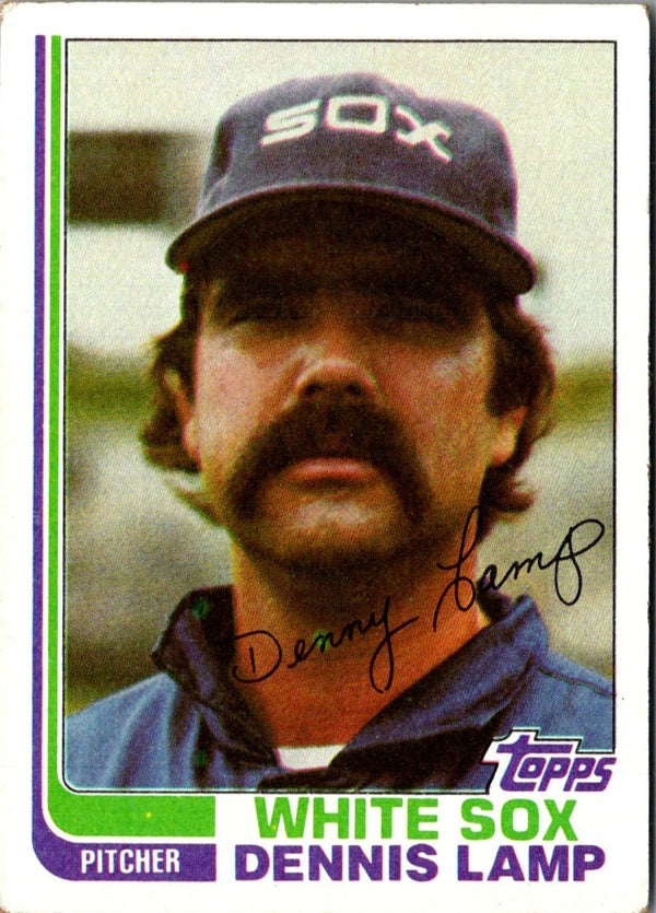 1982 Topps Dennis Lamp #622