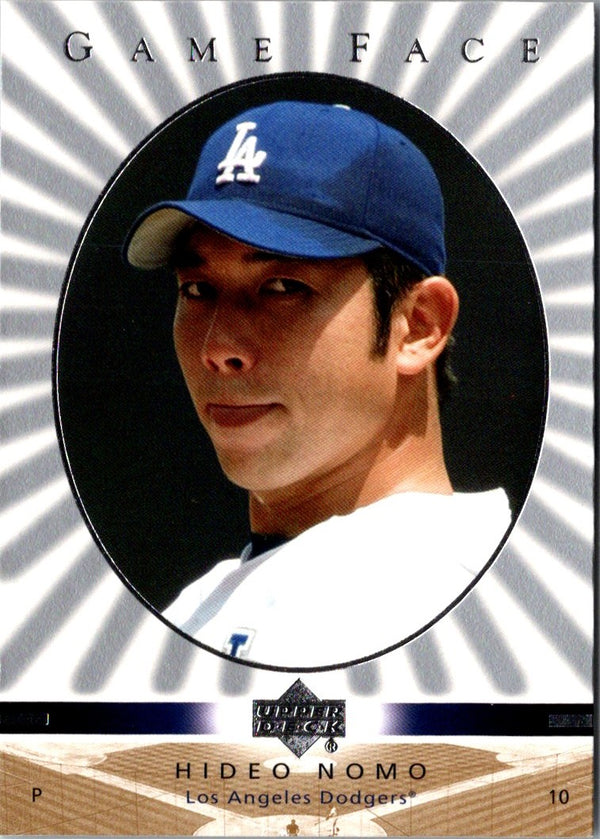 2003 Upper Deck Game Face Hideo Nomo #53