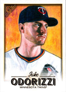 2018 Topps Gallery Jake Odorizzi