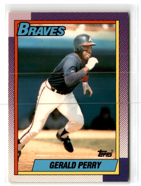 1990 Topps Tiffany Gerald Perry #792