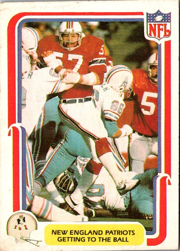 1980 Fleer Team Action Getting to the Ball (Defense) #32