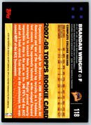 2007 Topps Brandan Wright