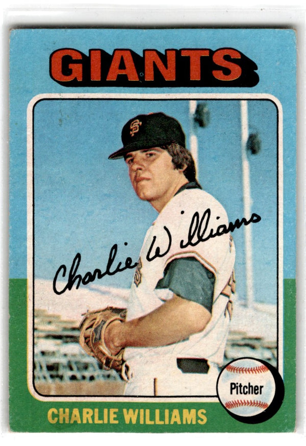 1975 Topps Charlie Williams #449 EXMT