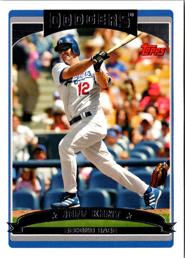 2006 Topps Los Angeles Dodgers Jeff Kent #LAD3