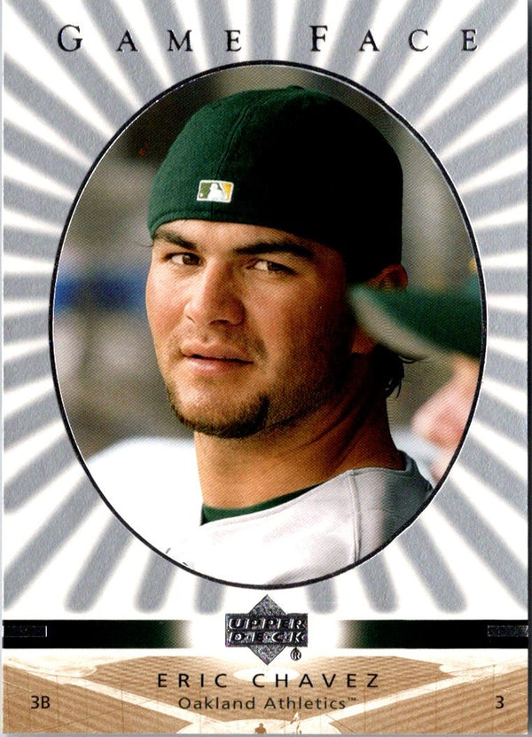 2003 Upper Deck Game Face Eric Chavez #81