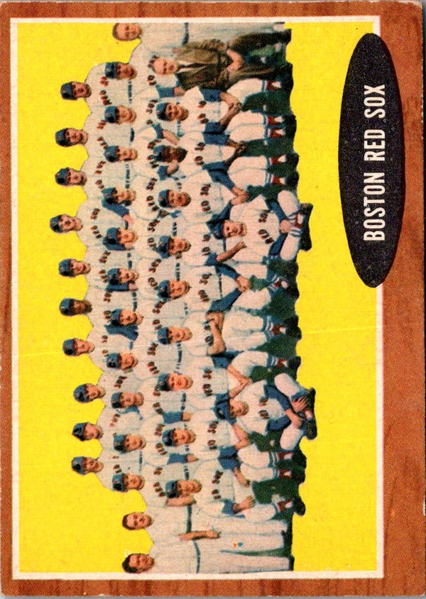 1962 Topps Boston Red Sox #334 VG-EX