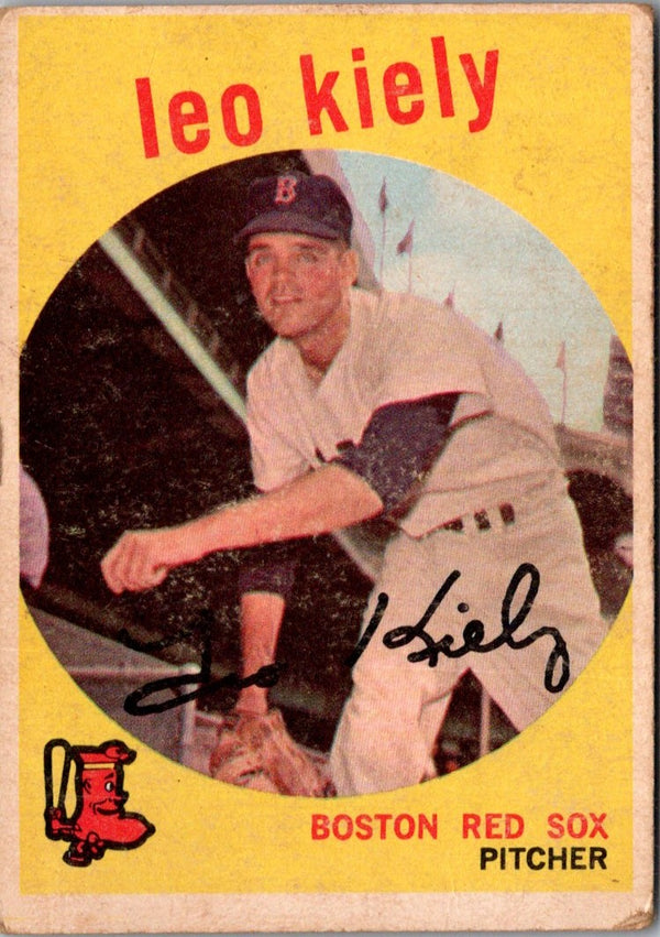 1959 Topps Leo Kiely #199B GOOD