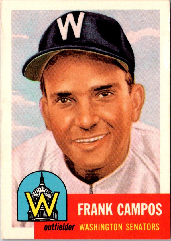1991 Topps Archives 1953 Frank Campos #51