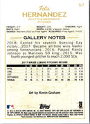 2018 Topps Gallery Felix Hernandez
