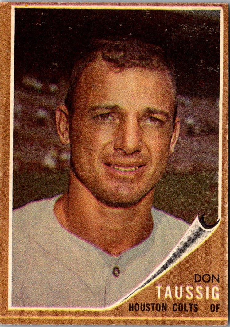 1962 Topps Don Taussig