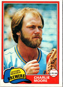 1981 Topps Charlie Moore