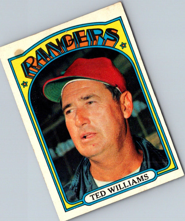 1972 Topps Ted Williams #510 NM-MT