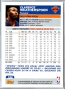 2003 Topps Clarence Weatherspoon
