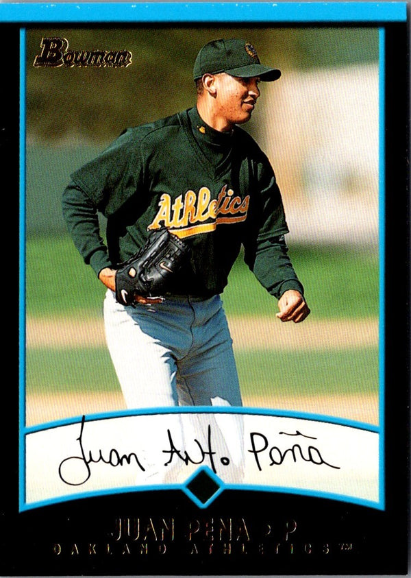 2001 Bowman Draft Picks & Prospects Juan A. Pena #BDP22 Rookie