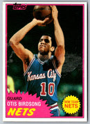 1981 Topps Otis Birdsong