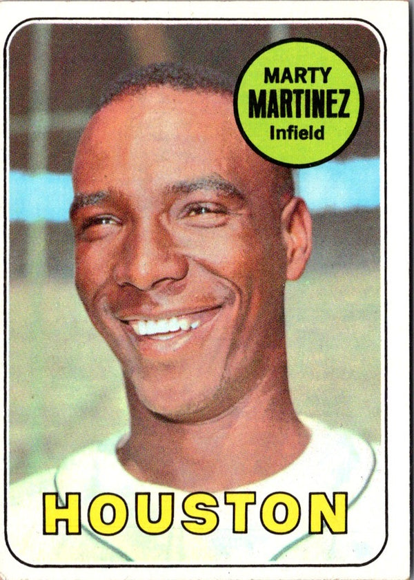1969 Topps Marty Martinez #337 VG-EX