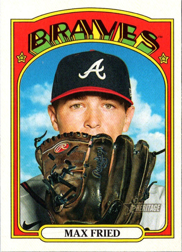 2021 Topps Heritage Max Fried #262