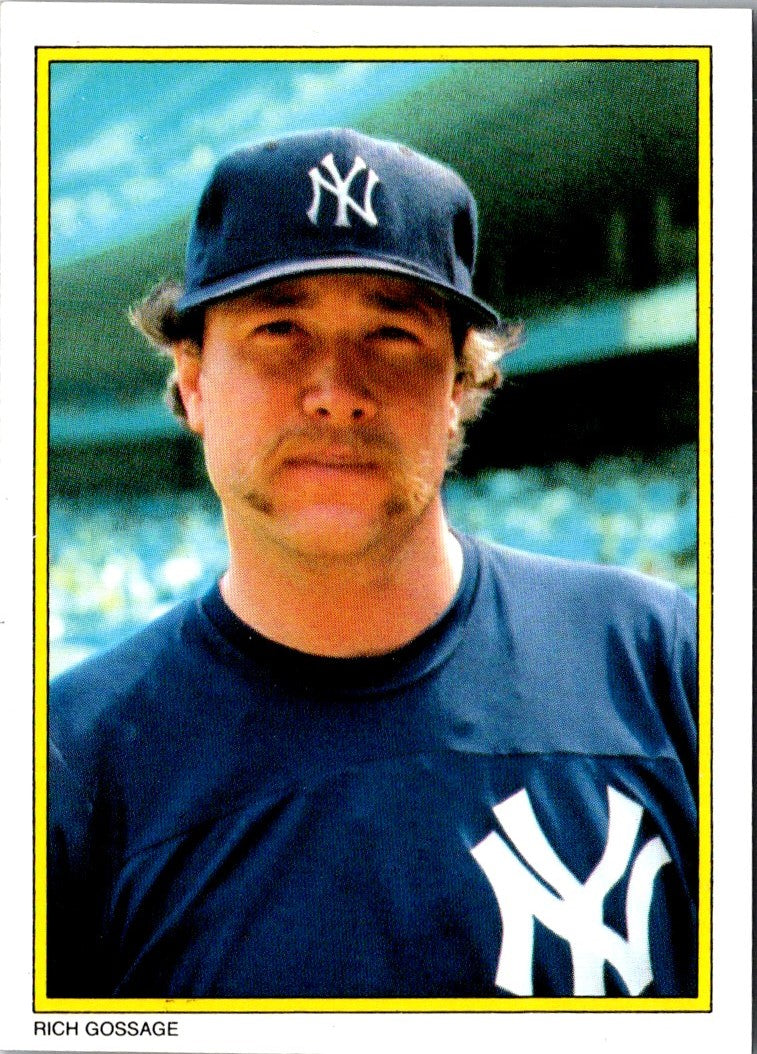 1983 Topps Glossy Send-Ins Rich Gossage