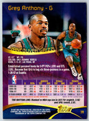 1997 Stadium Club Members Only I Greg Anthony