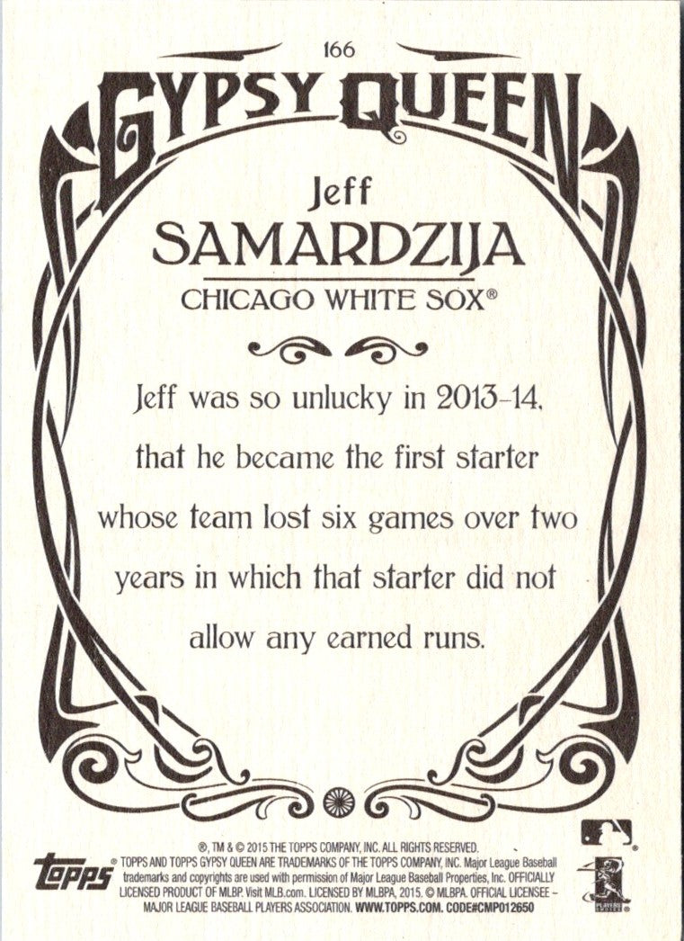 2015 Topps Gypsy Queen Jeff Samardzija