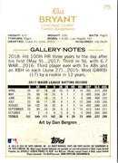 2018 Topps Gallery Kris Bryant