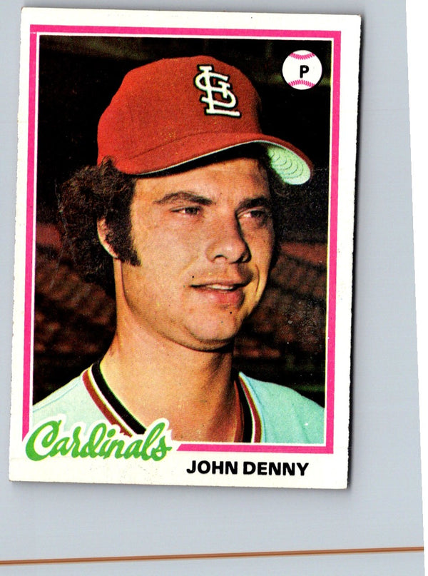 1978 Topps John Denny #609