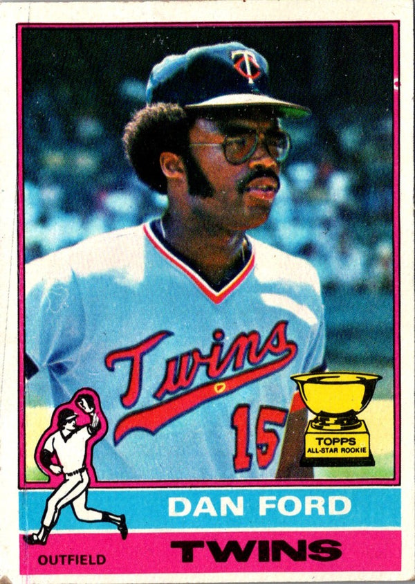 1976 Topps Dan Ford #313 Rookie