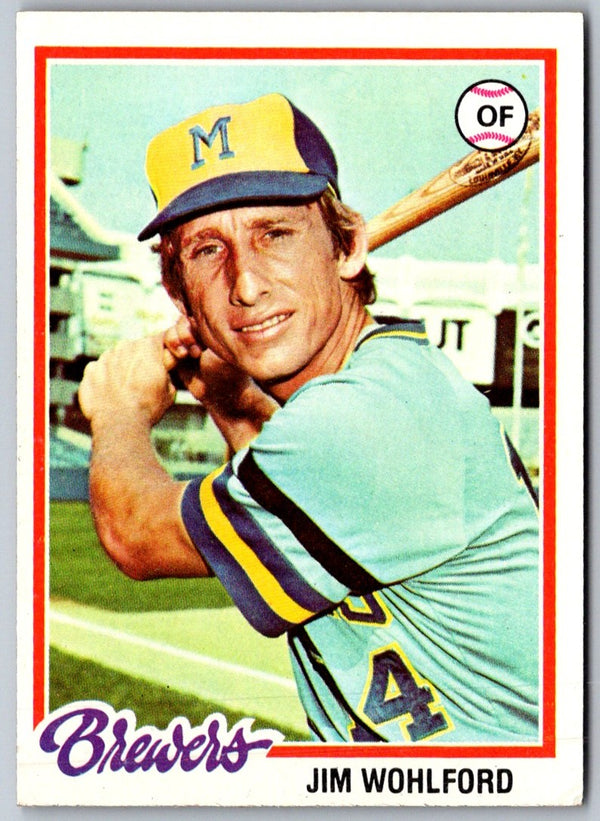 1978 Topps Jim Wohlford #376