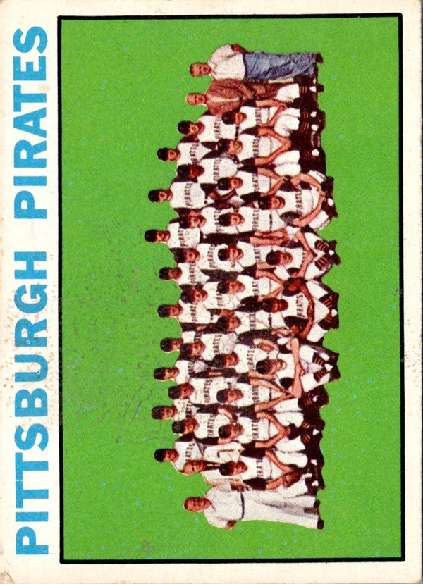 1964 Topps Pittsburgh Pirates #373 EX