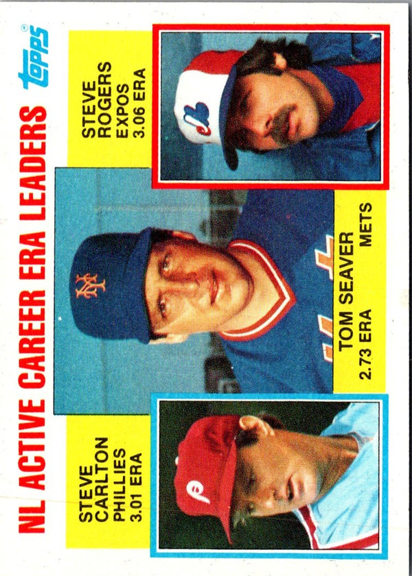 1983 Topps Foldouts Career Pitching Wins Leaders Joe Niekro/Steve Carlton #NNO