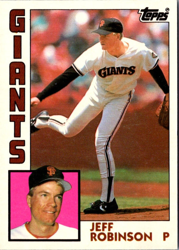 1984 Topps Traded Jeff Robinson #101T