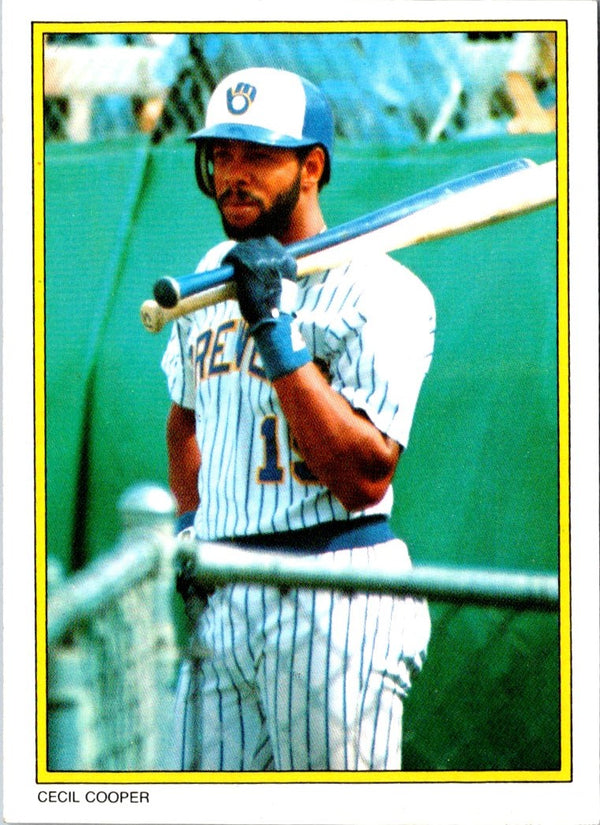 1983 Topps Glossy Send-Ins Cecil Cooper #15