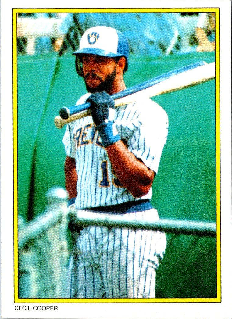 1983 Topps Glossy Send-Ins Cecil Cooper
