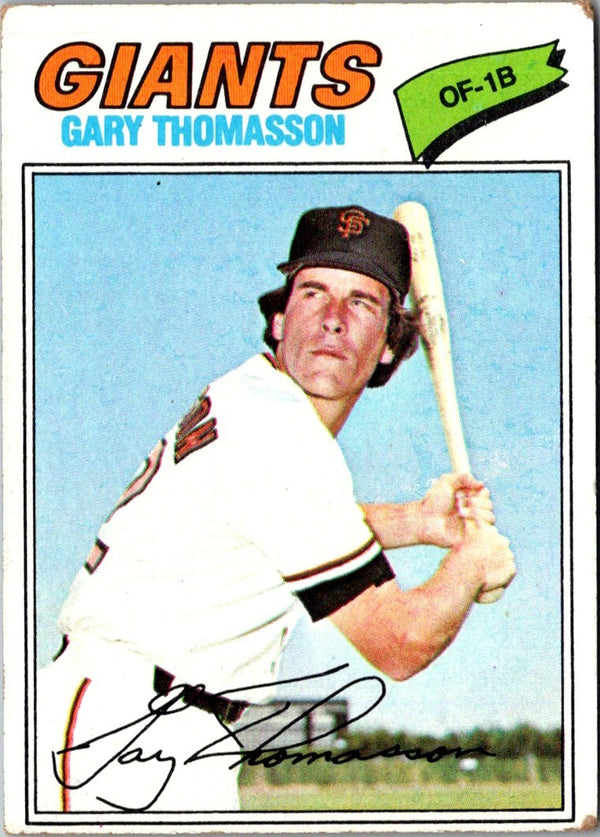 1977 Topps Gary Thomasson #496