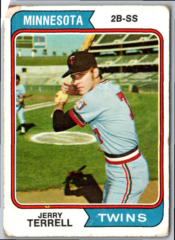 1974 Topps Jerry Terrell #481 Rookie