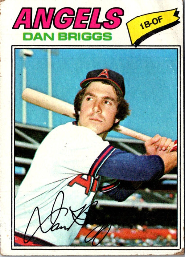 1977 Topps Dan Briggs #592 Rookie