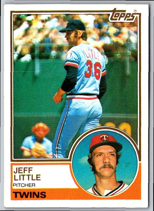 1983 Topps Jeff Little #499 Rookie