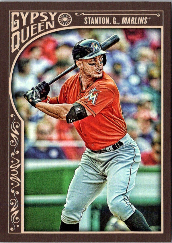 2015 Topps Gypsy Queen Giancarlo Stanton #180