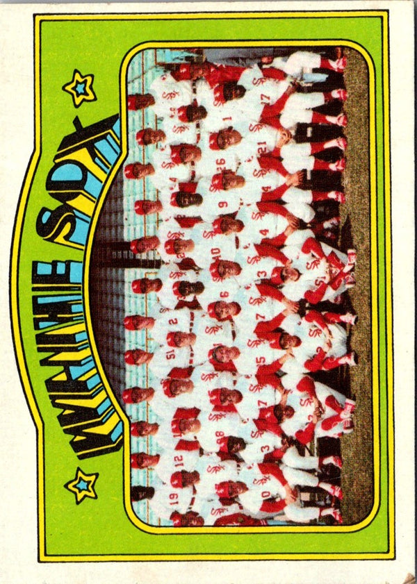 1972 Topps White Sox #381 NM-MT