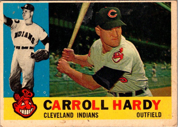 1960 Topps Carroll Hardy #341 VG-EX