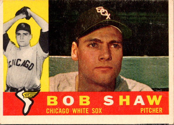 1960 Topps Bob Shaw #380A VG-EX