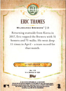 2018 Topps Gypsy Eric Thames
