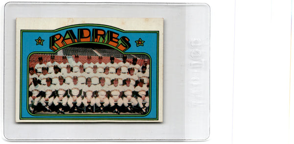 1972 Topps Padres Team #262