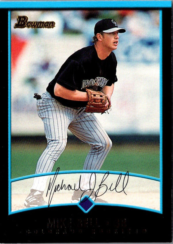 2001 Bowman Draft Picks & Prospects Mike Bell #BDP83